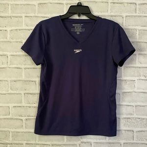 Women speedo athletic top
size medium royal blue